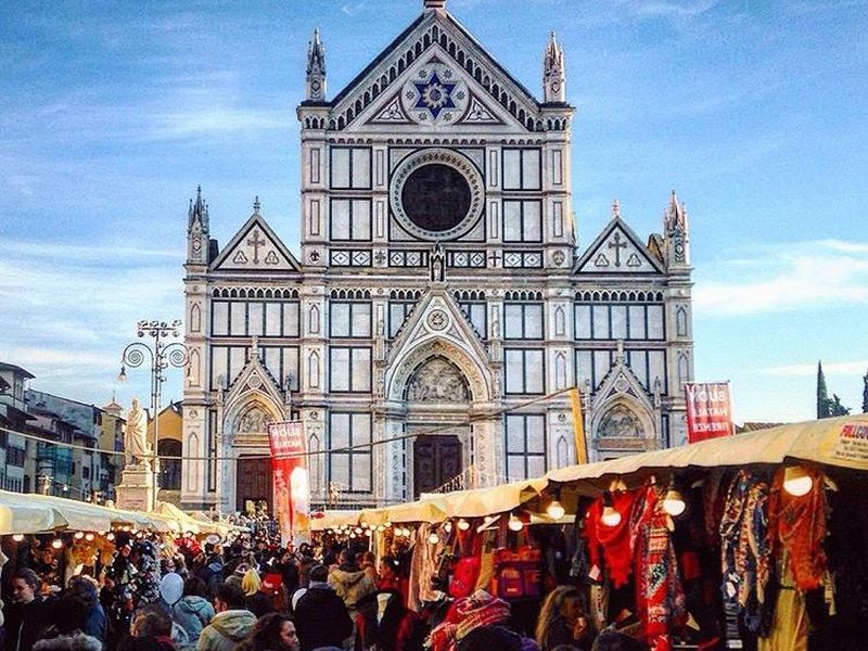 Mercatini Di Natale Firenze Foto.Mercatini Di Natale Lungarno