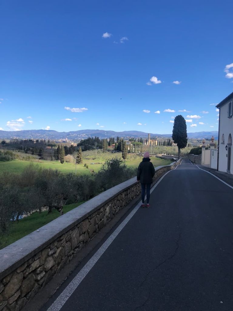 a piedi in toscana